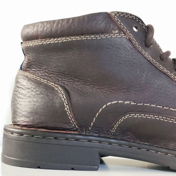 Clarks, Men's Kyros Mid, Brown Tumb,Casual Boot Size U.S. 8 M, Model 261-10607 - Picture 2 of 12